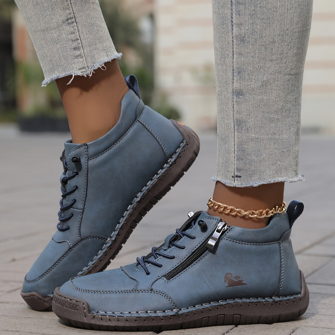 Maura | Baskets Zip Confort Nature