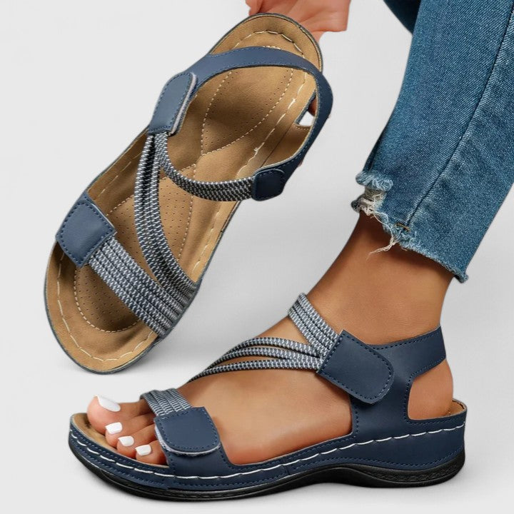 Rosalie | Sandales Orthopédiques Croisées