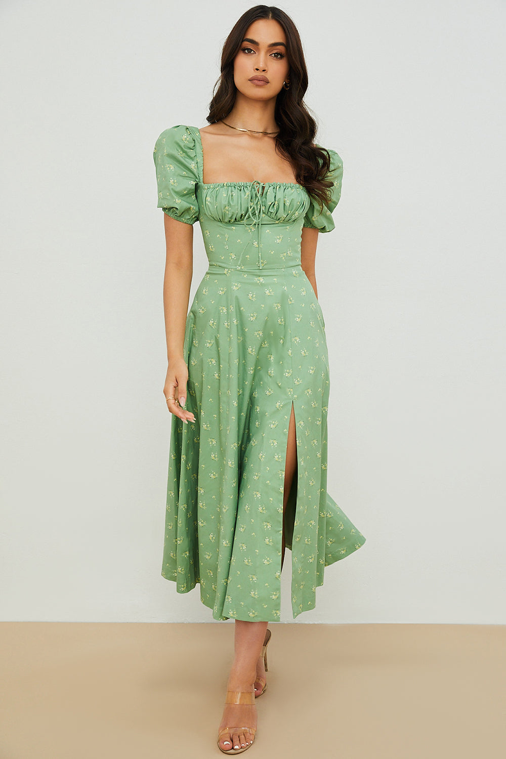 Solène | Robe Midi Féminine