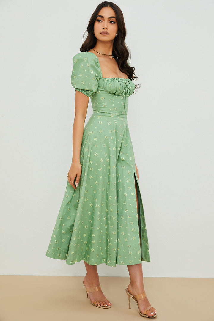 Solène | Robe Midi Féminine