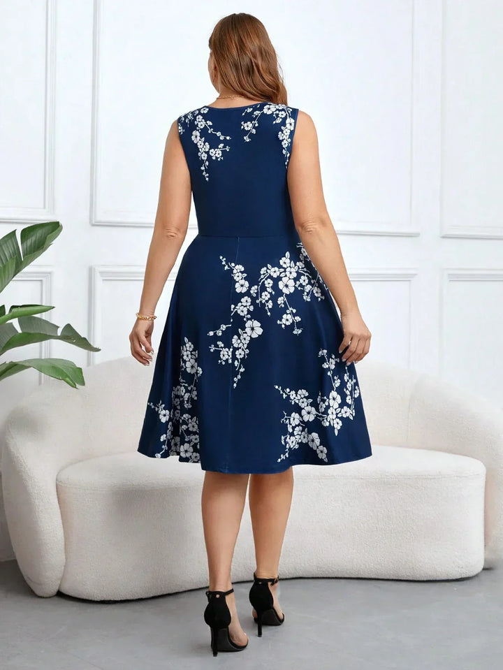 Séverine | Robe Évasée Florale