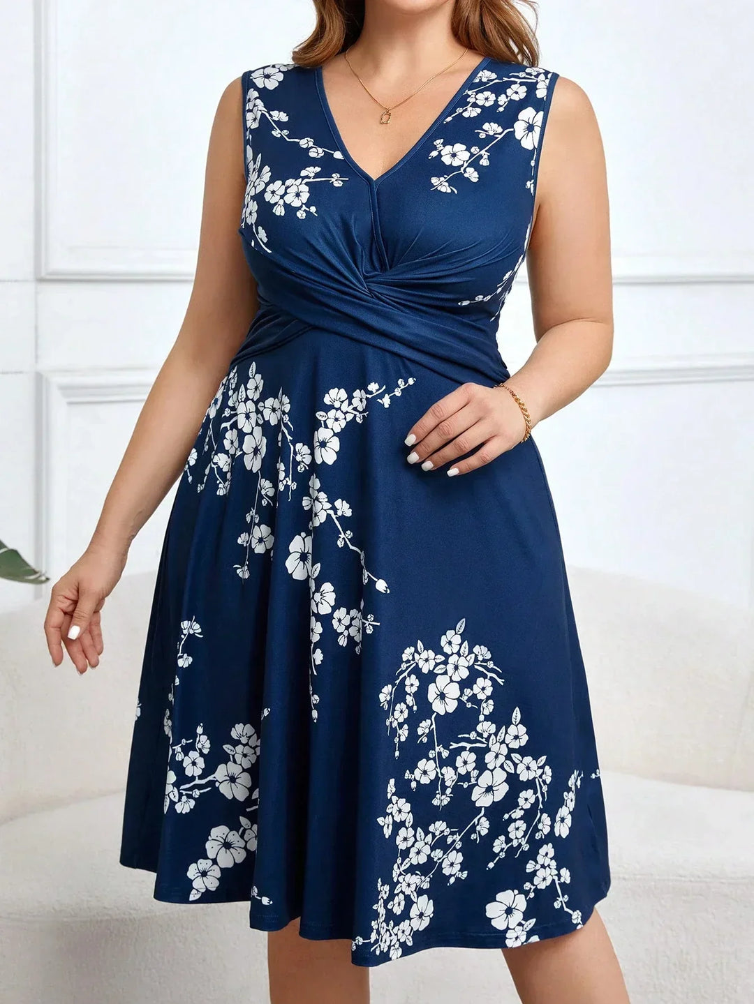 Séverine | Robe Évasée Florale