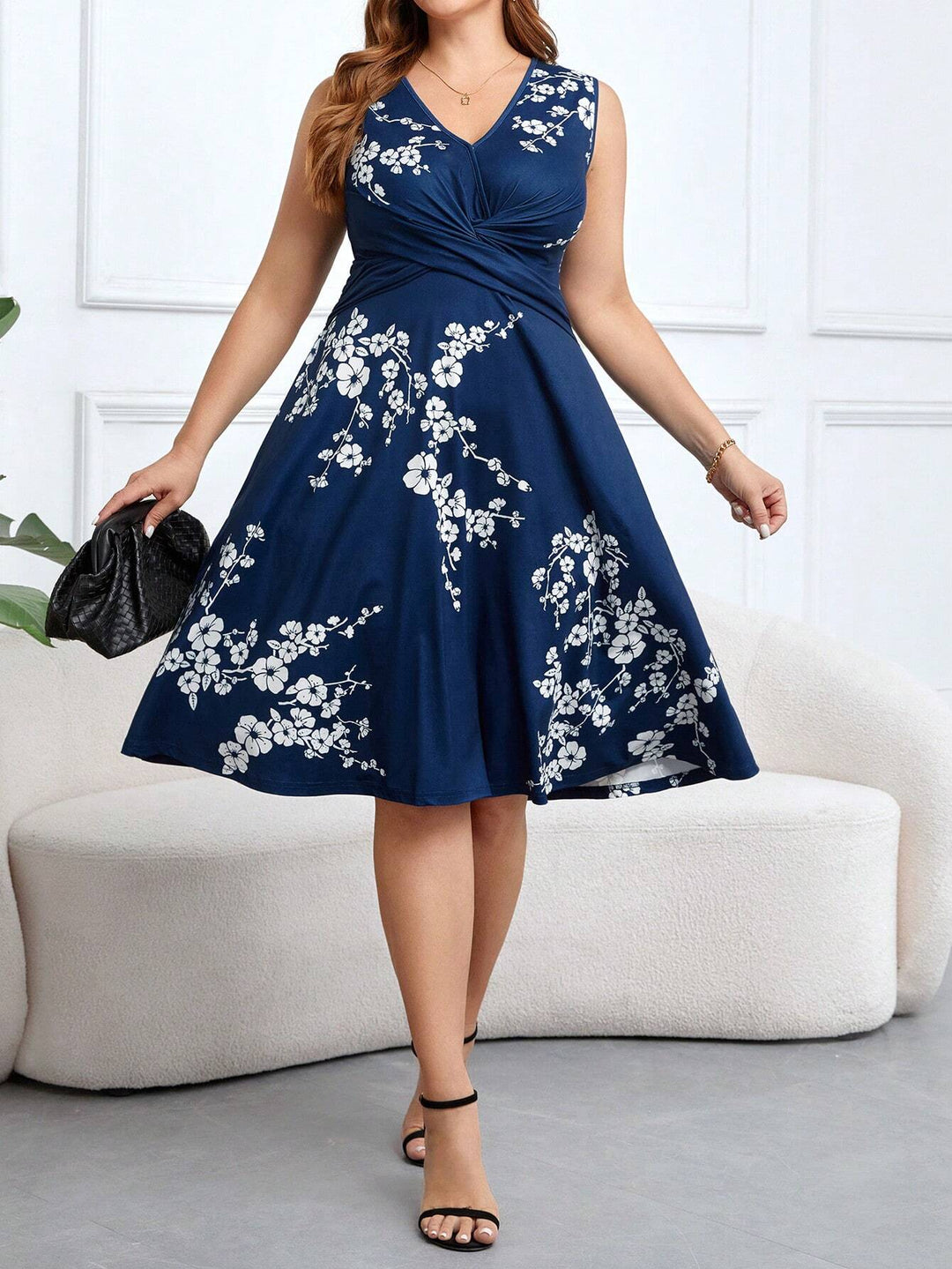 Séverine | Robe Évasée Florale
