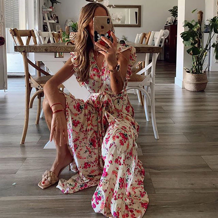 Shera | Robe Maxi Fleurie