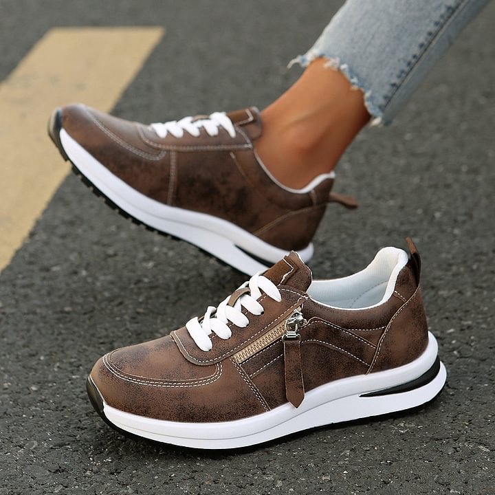 Nina | Baskets Zip Sport Chic