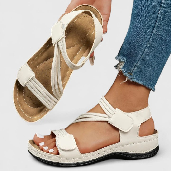 Rosalie | Sandales Orthopédiques Croisées