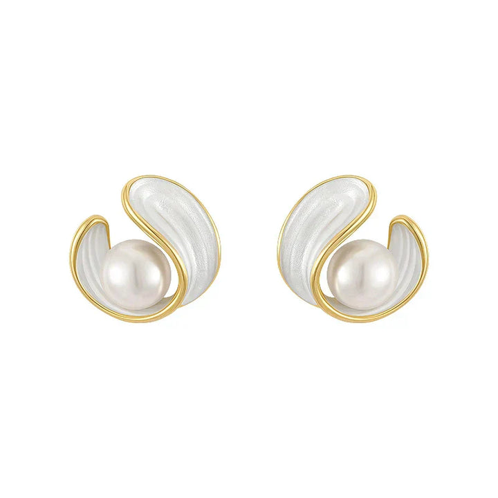 Capucine | Boucles d'Oreilles Perles Enlacées