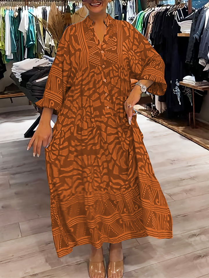 Solange | Robe Maxi Évasée