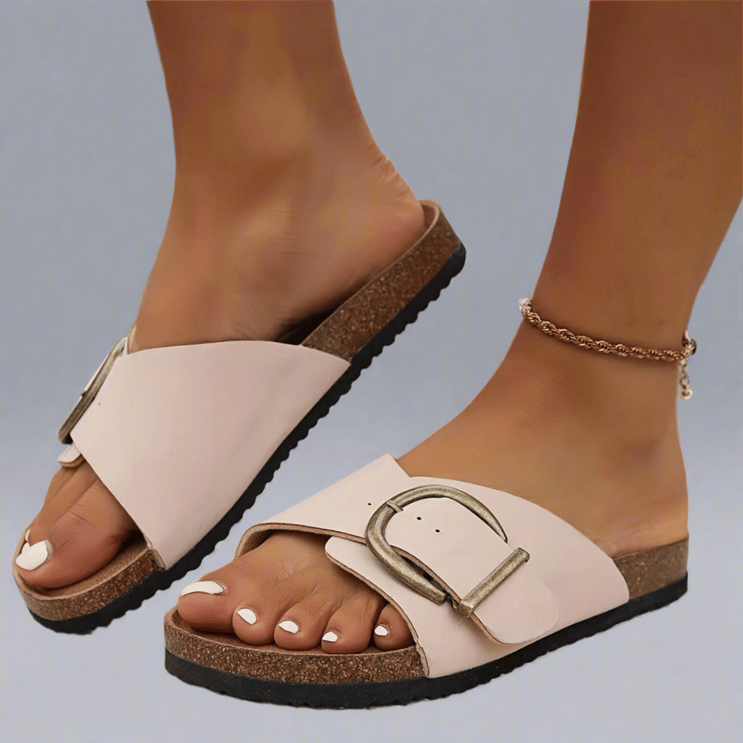 Freya | Mules Orthopédiques Boucle