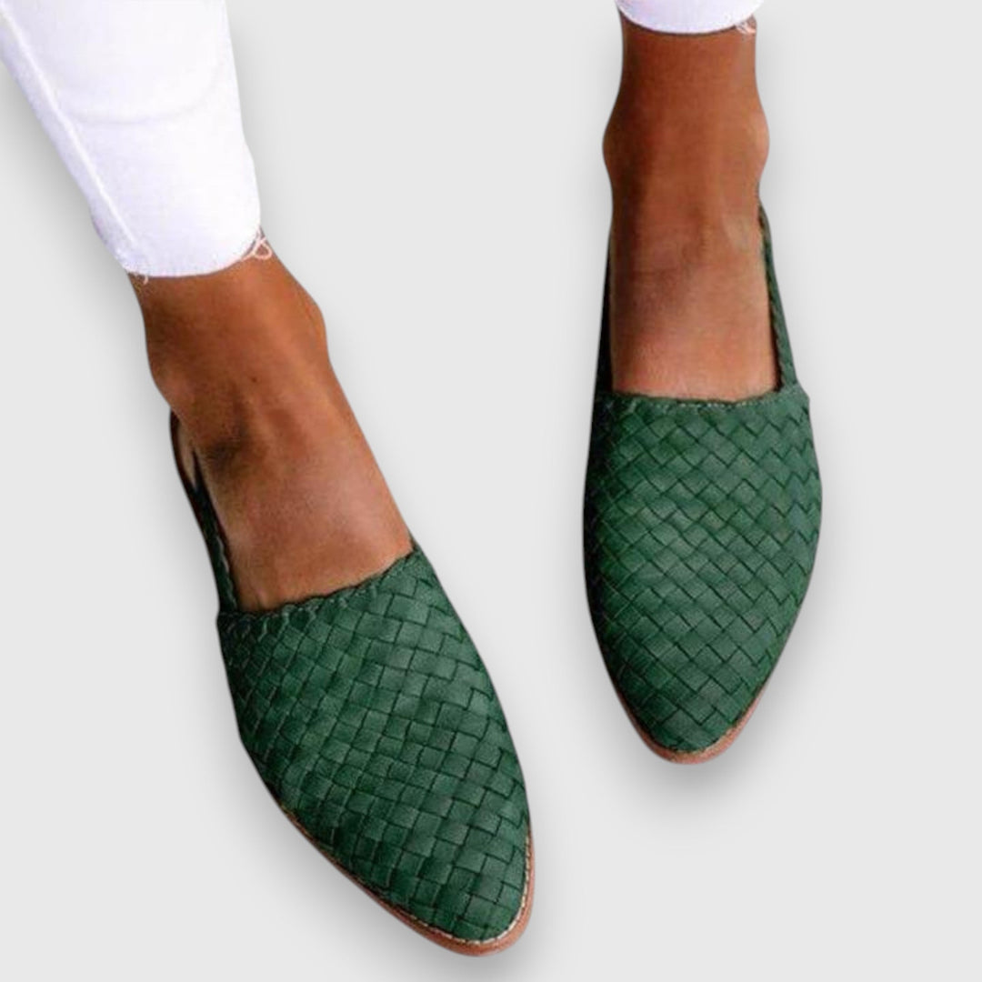 Tressée | Ballerines Orthopédiques Slingback