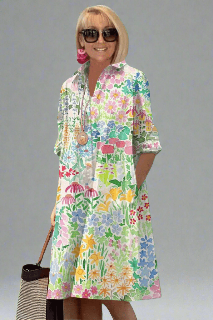 Paige | Robe Midi Champêtre