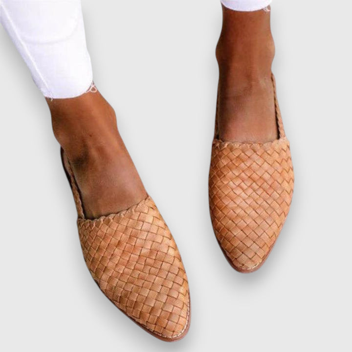 Tressée | Ballerines Orthopédiques Slingback