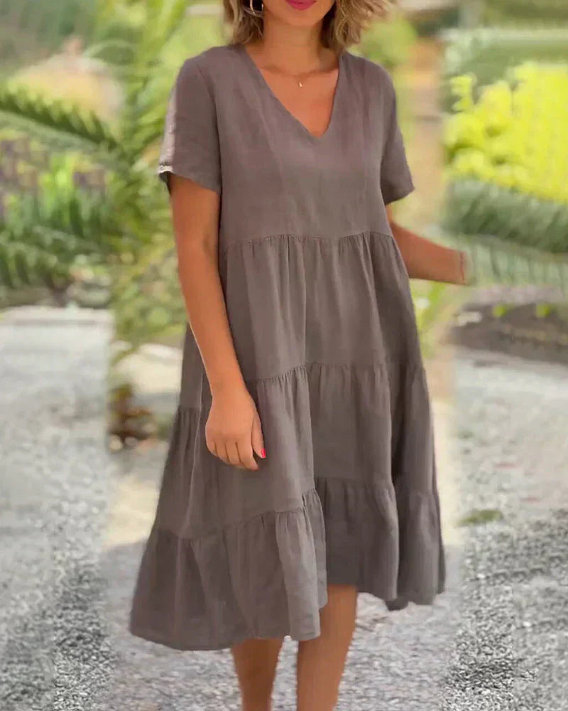 Anaëlle | Robe Midi Fluide