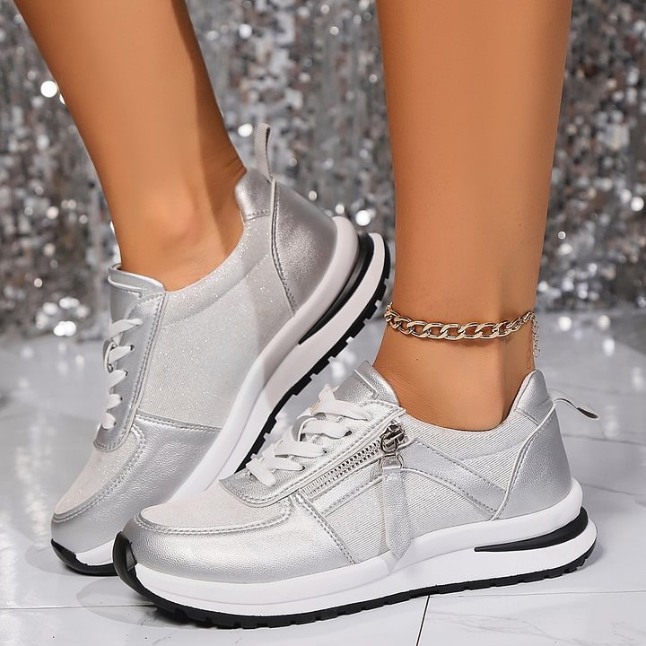 Livia | Baskets Brillance Élégante