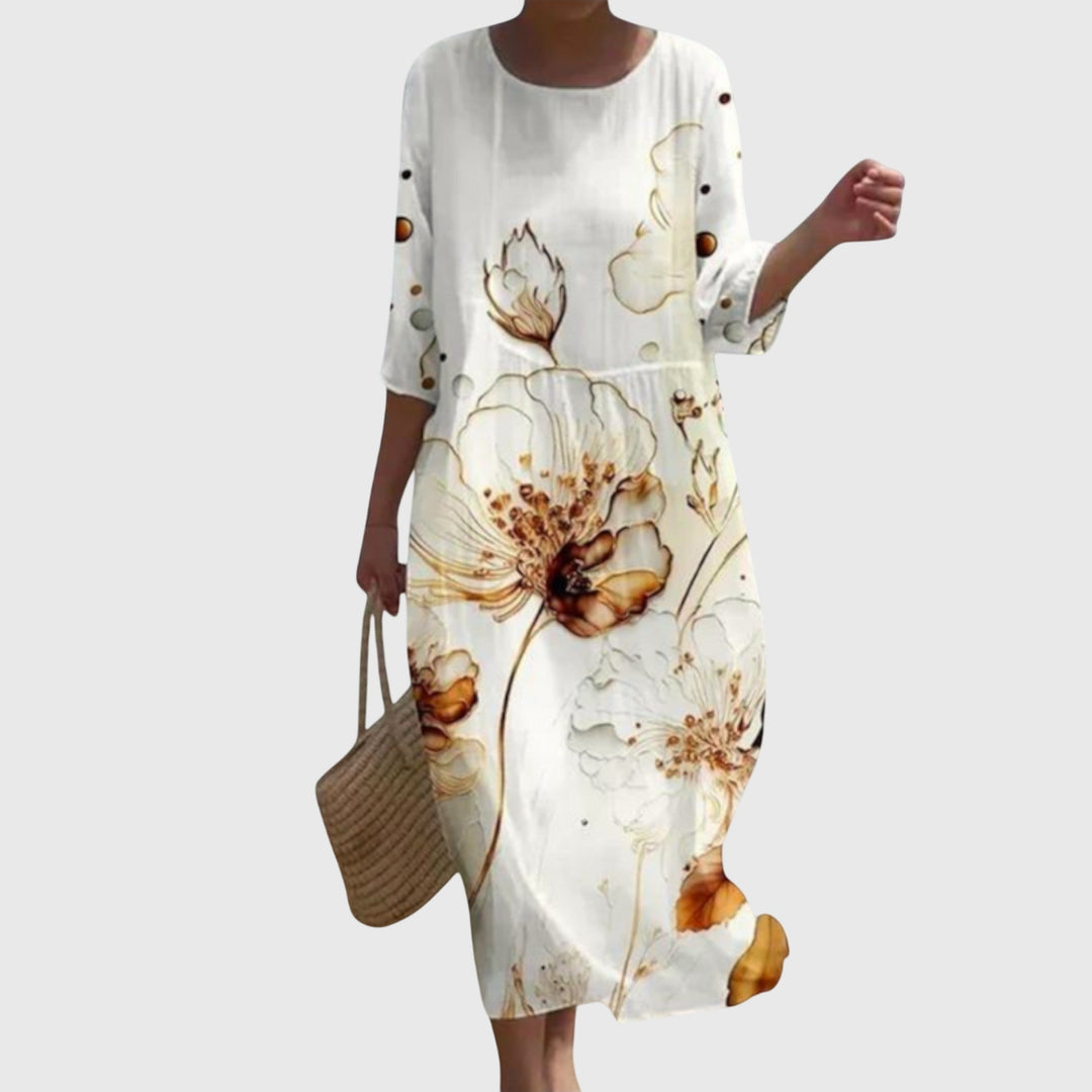 Rosalie | Robe Maxi Fleurie Douceur