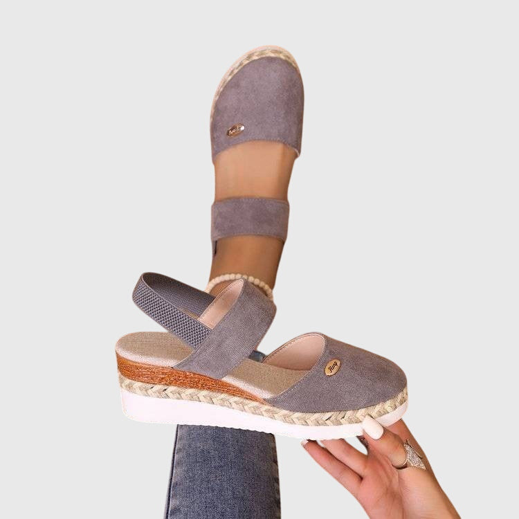 Sienna | Sandales Compensées Orthopédiques