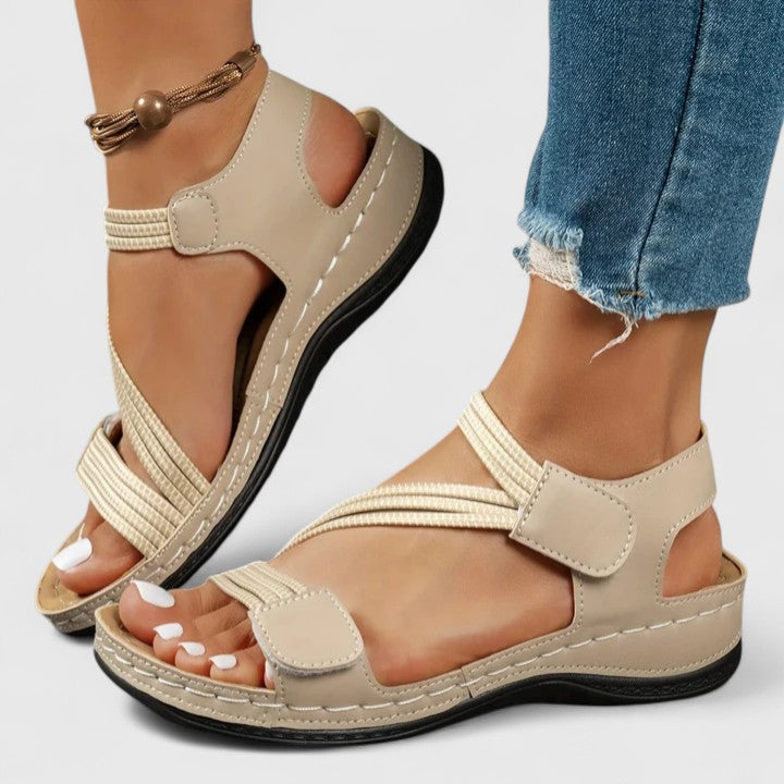 Rosalie | Sandales Orthopédiques Croisées
