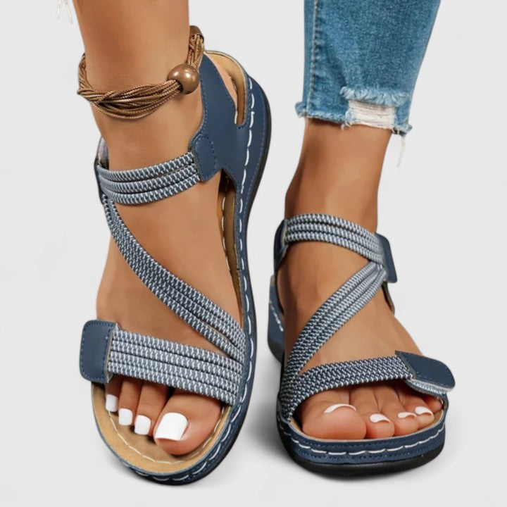 Rosalie | Sandales Orthopédiques Croisées