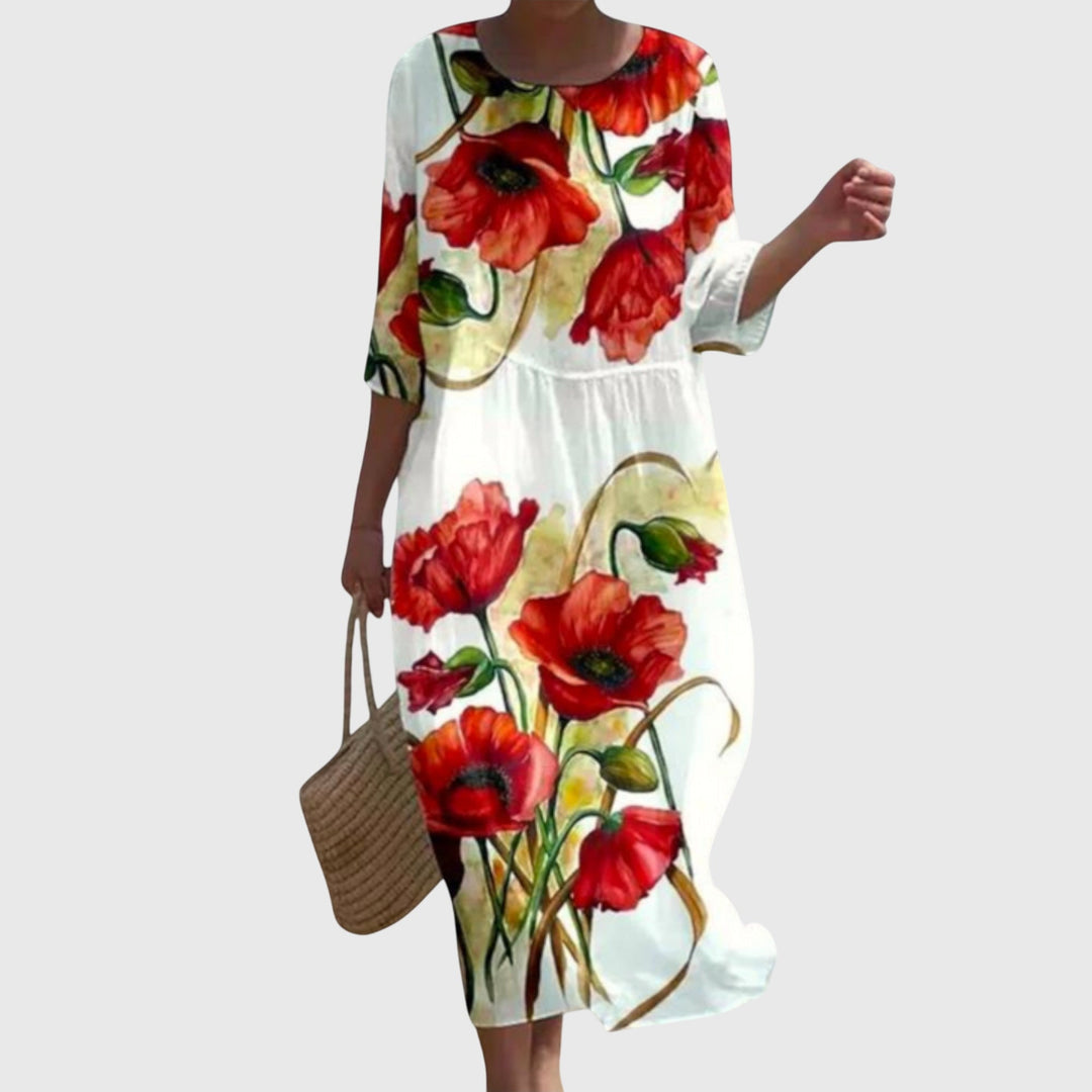 Rosalie | Robe Maxi Fleurie Douceur