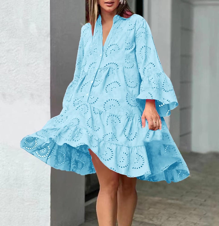 Capucine | Robe Bohème Ajourée
