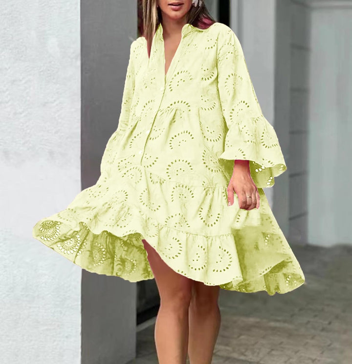 Capucine | Robe Bohème Ajourée