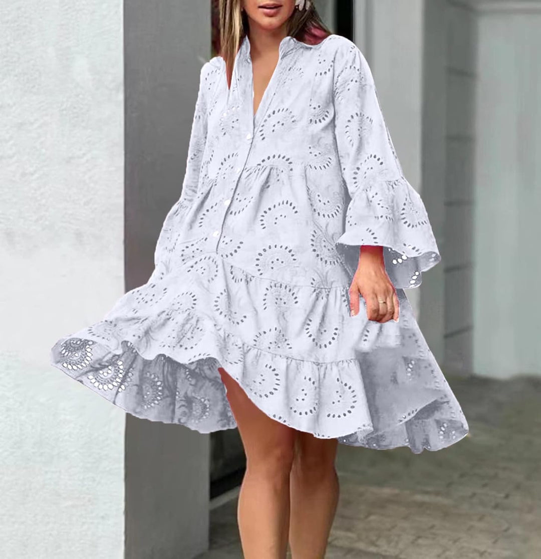 Capucine | Robe Bohème Ajourée