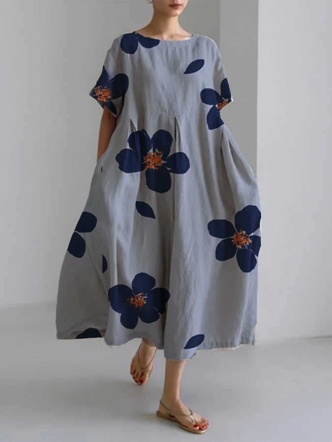 Lysia | Robe Longue Fleurie