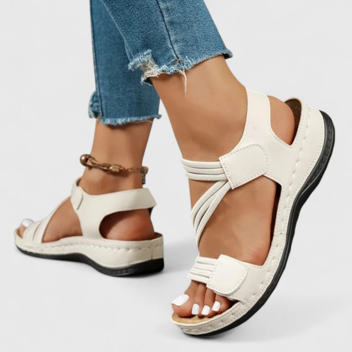 Rosalie | Sandales Orthopédiques Croisées