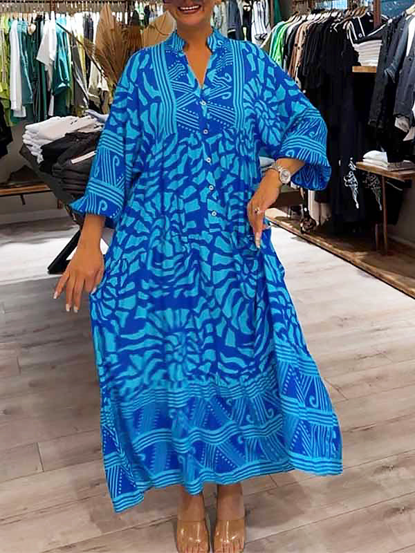 Solange | Robe Maxi Évasée
