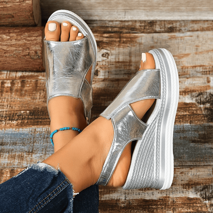 Baylie | Sandales Orthopédiques Compensées