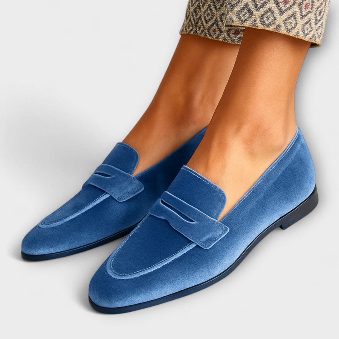 Amandine | Mocassins Velours