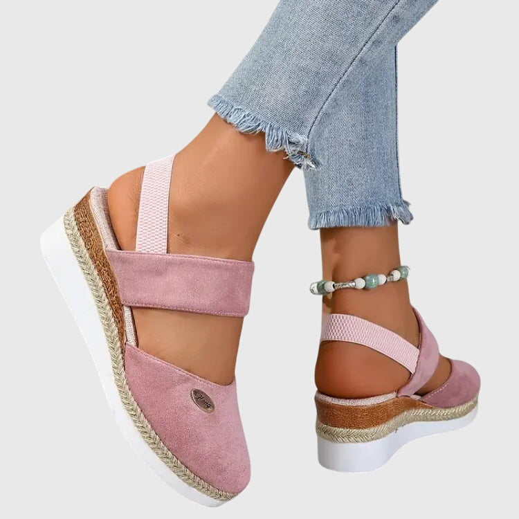 Sienna | Sandales Compensées Orthopédiques