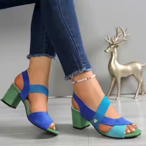 Élyndra | Sandales Talons Confort Chic