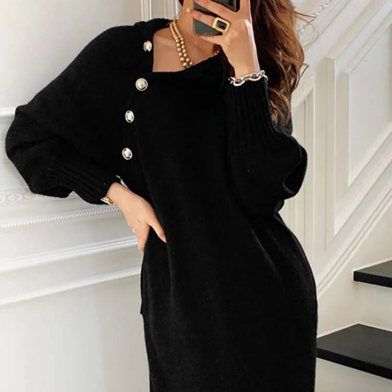 Bérénice | Robe Maille Élégante