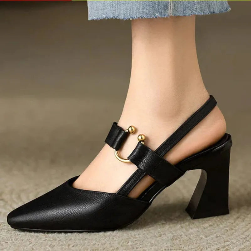 Orélissa | Escarpins Slingback Bijou