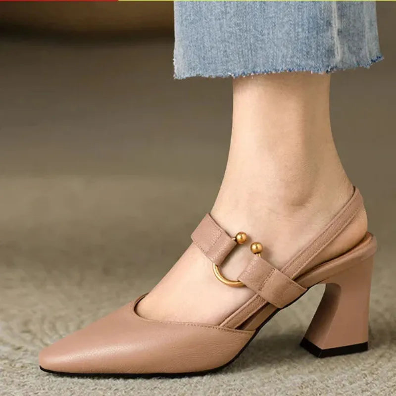 Orélissa | Escarpins Slingback Bijou