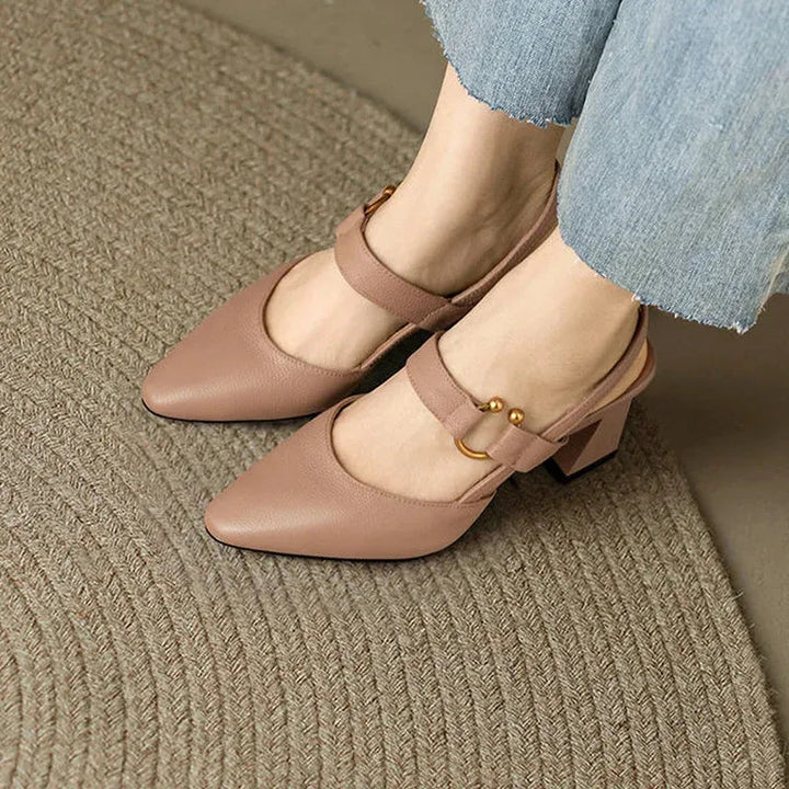 Orélissa | Escarpins Slingback Bijou