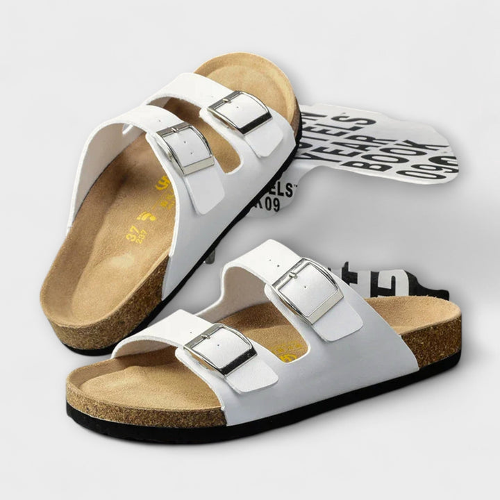 Alba | Mules Orthopédiques Double Boucle