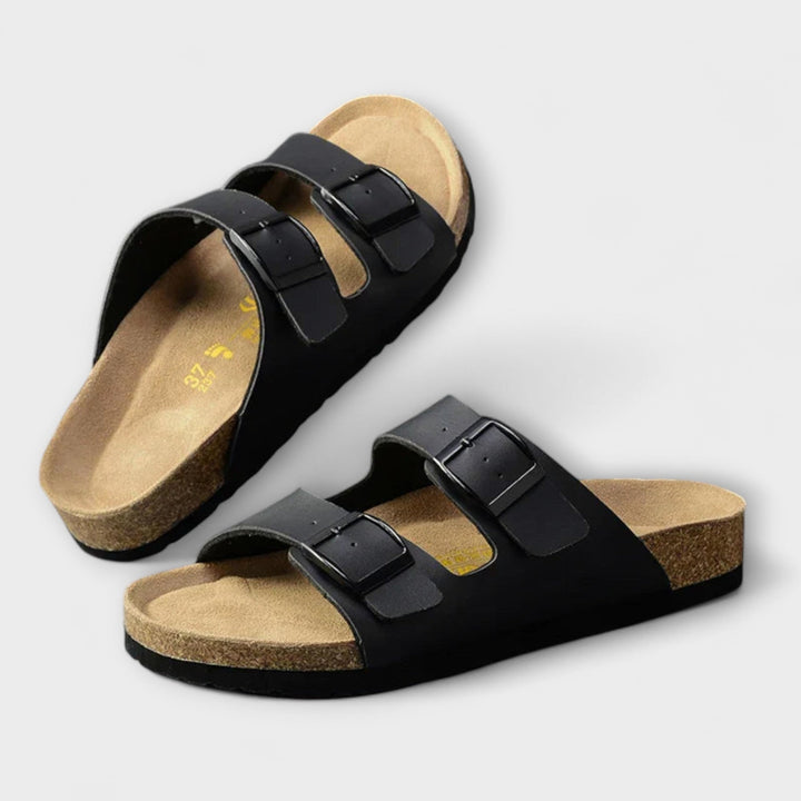 Alba | Mules Orthopédiques Double Boucle