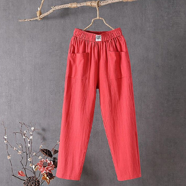 Clémence | Pantalon Casual Ample Minimaliste
