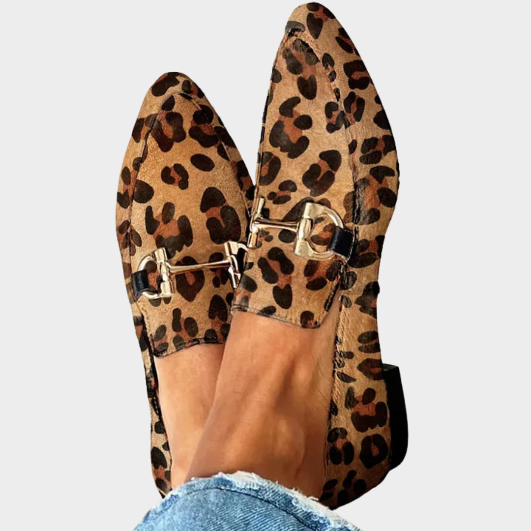 Léonora | Mocassins Léopard Chic