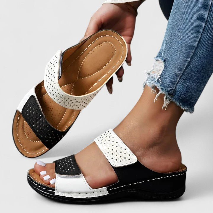Mariette | Mules Orthopédiques Perforées