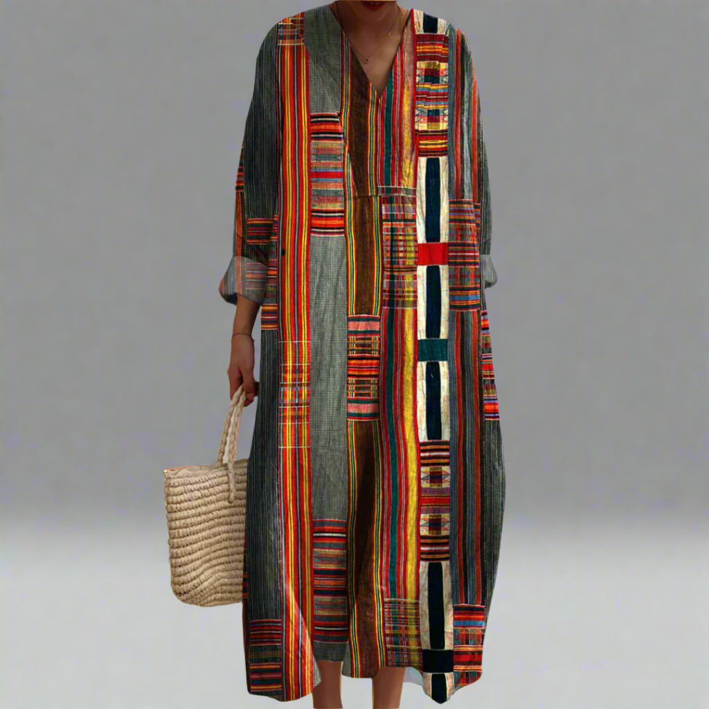 Zéphyrine | Robe Graphique Nomade