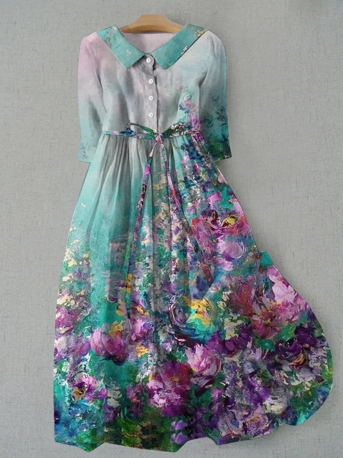 Addison | Classic Floral Dress