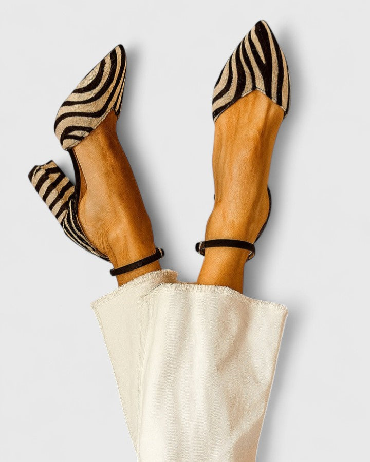Zéphyrelle | Talons Zebra Couture