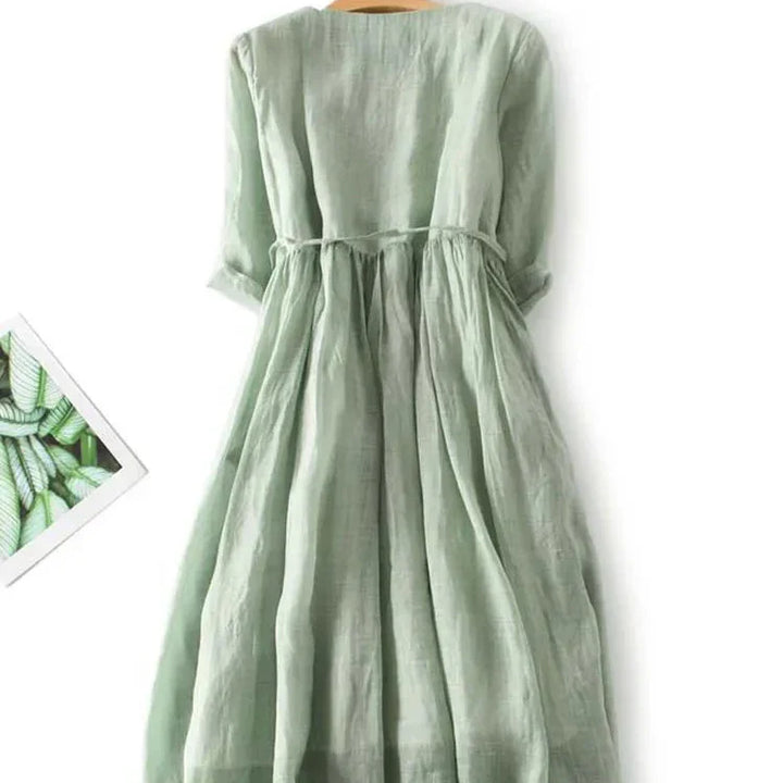 Auréline | Robe Bohème Naturelle