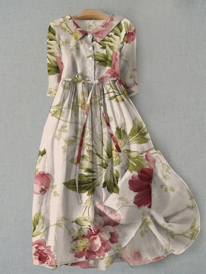 Audrey | Classic Floral Dress