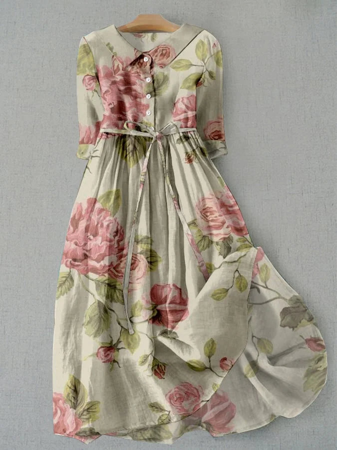 Stella | Classic Floral Dress