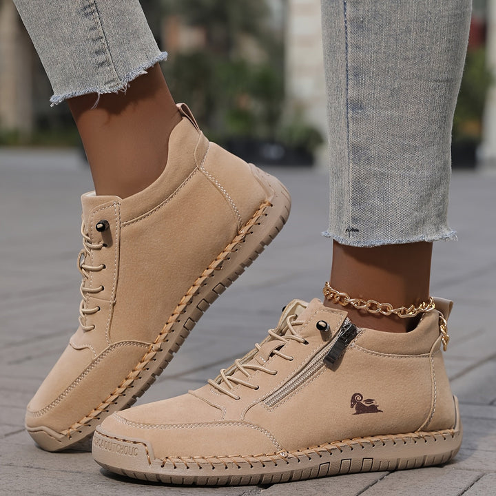 Maura | Baskets Zip Confort Nature