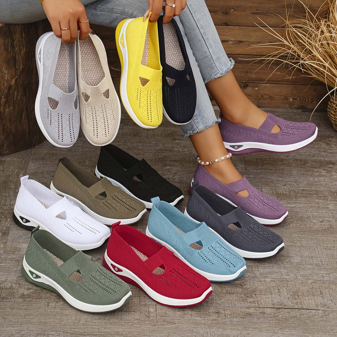 Olina | Baskets Slip-On Respirantes